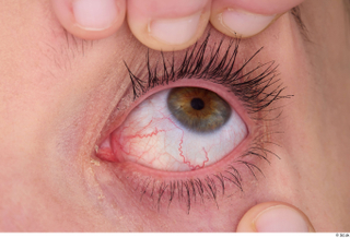 HD Eyes Zolzaya eye eyebrow eyelash irirs pupil skin texture…